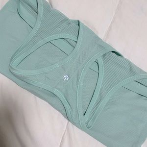 Aqua Lululemon athletic tank